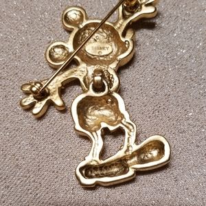 Disney Jewelry - Vintage Mickey Mouse Articulated Brooch Disney Jewelry - Vintage Mickey Mouse Articulated Brooch